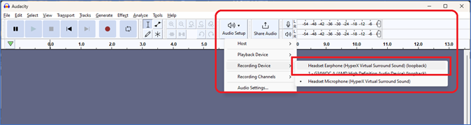 Kayıt Cihazını Seçin