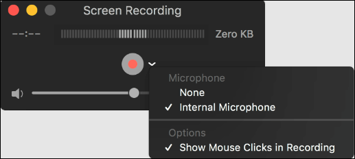 set quicktime screen recording settings