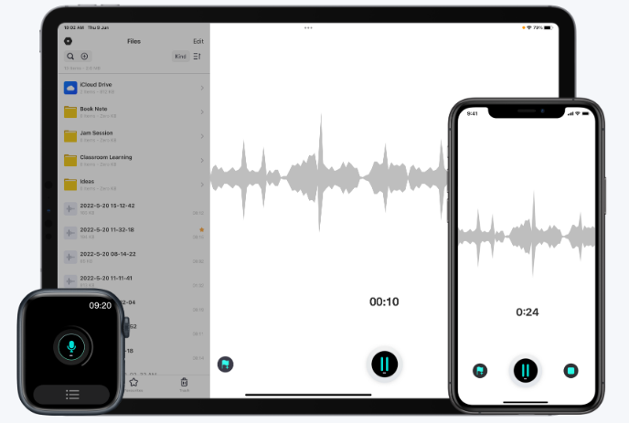 simple voice recorder
