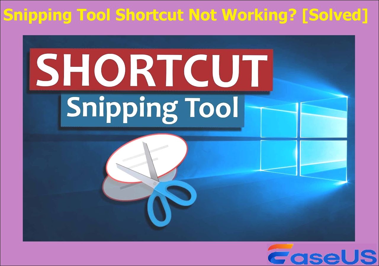 Snipping Tool Shortcut Not Working? [Solved]