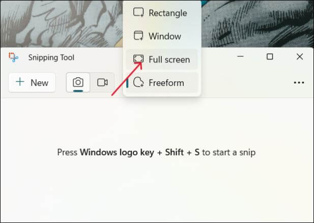 Screenshots auf der Logitech-Tastatur mit dem Snipping Tool erstellen