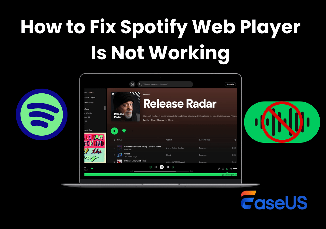 Spotify Web Player Is Not Working? [11 Fixes]