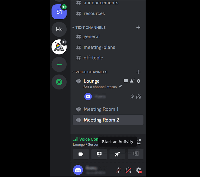 Meeting place: Discord
