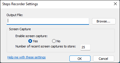 pasos ajustes de la grabadora 2