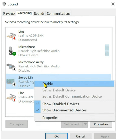 record internal audio windows 10