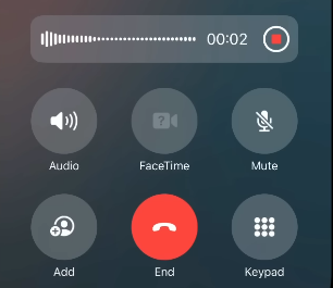dejar de grabar llamadas