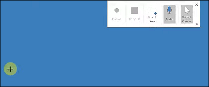 pressione Selecionar área