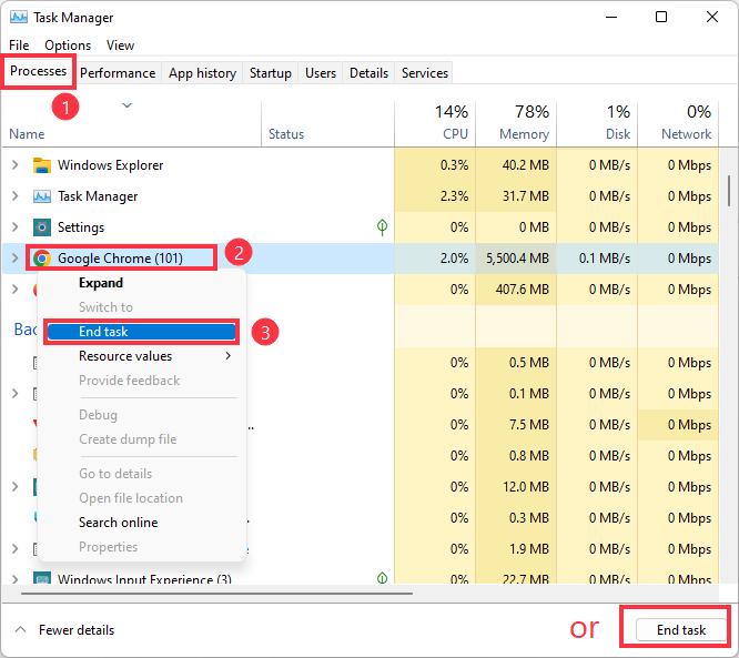 task manager