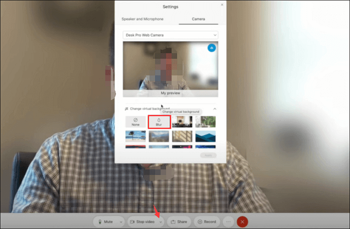 2023 | How to Make Webex Blur Background Easily - EaseUS