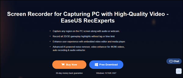 easeus-Recexperts zeichnen Online-Videos mit Audio auf