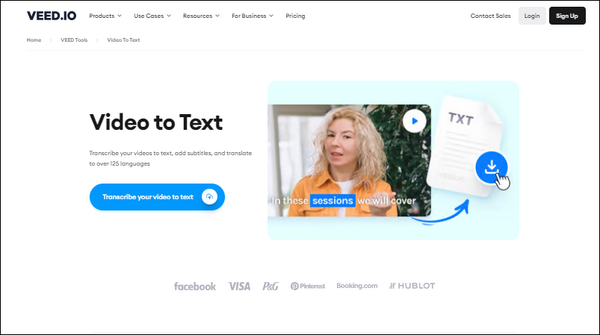 Video in Text umwandeln 4