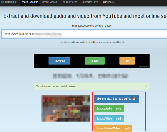 tuberipper 錄製音樂