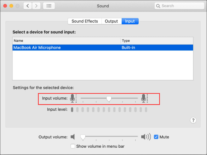 quicktime screen recording audio not working