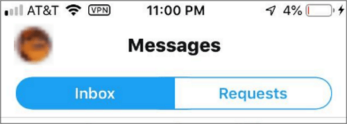 O Twitter notifica capturas de tela para DM?