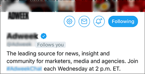 O Twitter notifica capturas de tela do perfil?