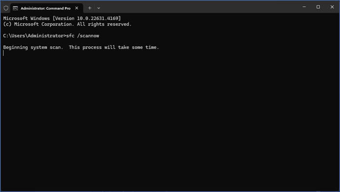 Eingabeaufforderung und drücken Sie die Eingabetaste
