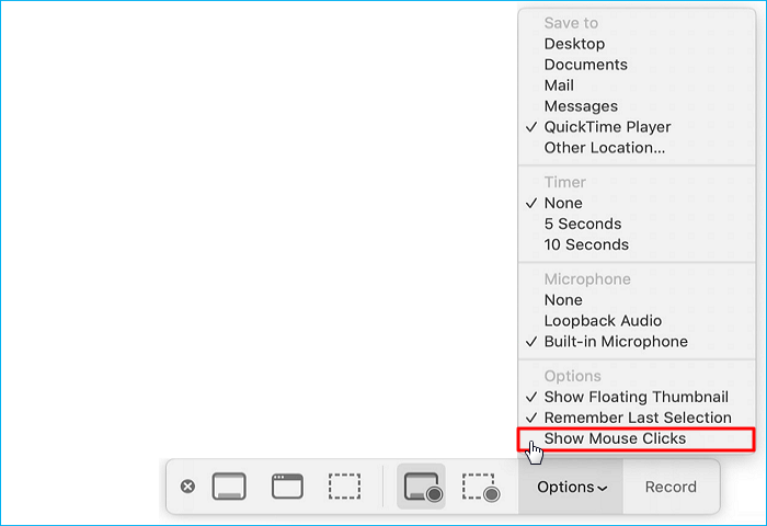uncheck-show-mouse-clicks