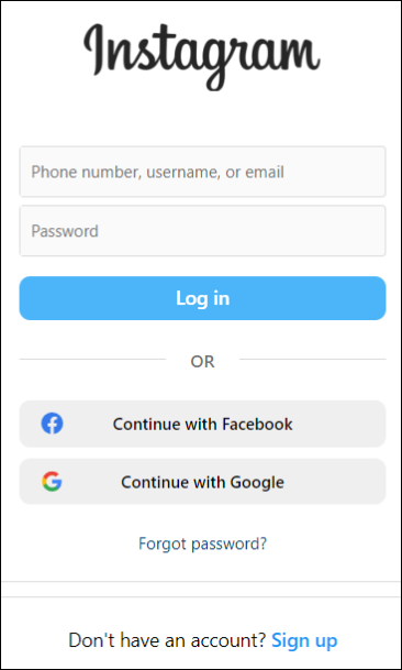 Instagram mit jedem Browser nutzen