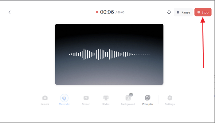 Grabadora de voz VEED.io