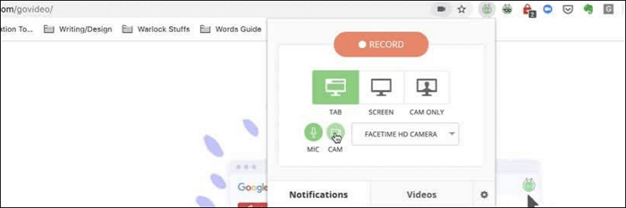 extension chrome screen recorder