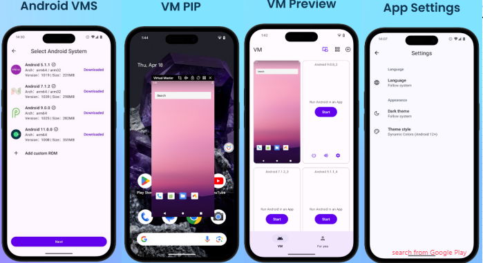 virtual android
