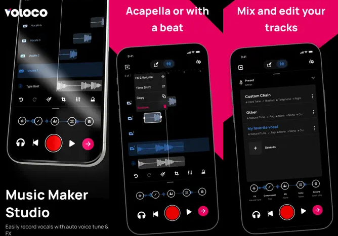 voloco song recorder