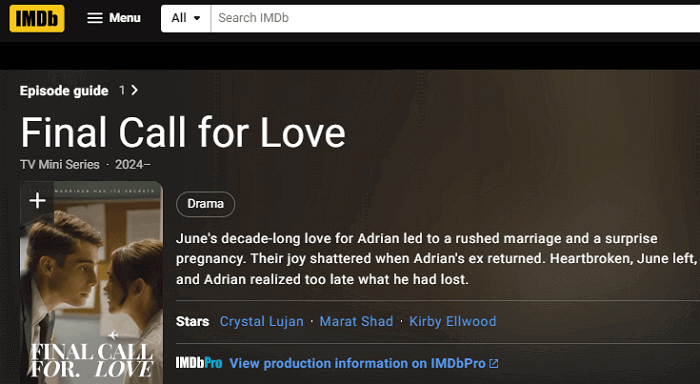 Final Call for Love Where to Watch