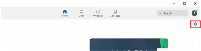 ajustes de las reuniones de zoom en windows