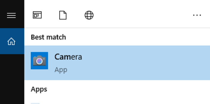 open camera for pc