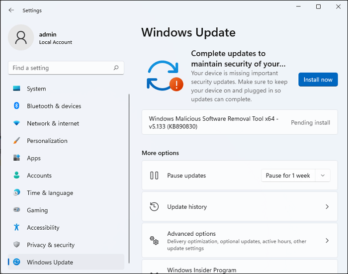 windows 11 update latest version