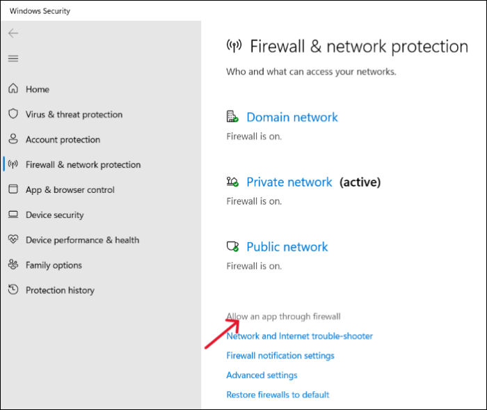 Cortafuegos y protección de red.