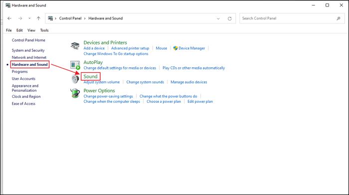 Windows-Soundeinstellungen