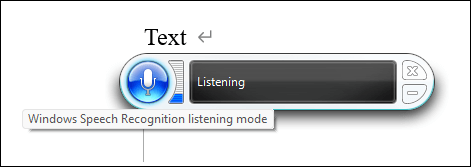 Windows 語音辨識 聽 講