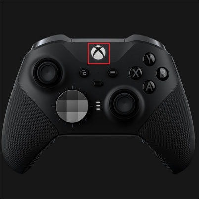 xbox series x regular controller xbox button