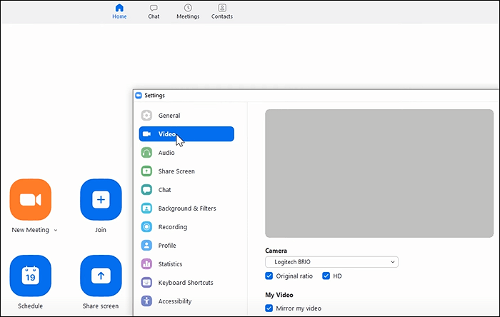 obs zoom virtual camera