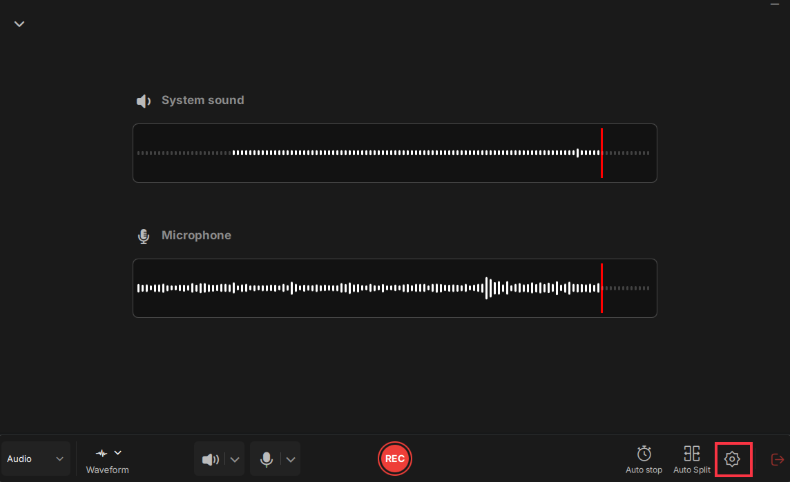 audio