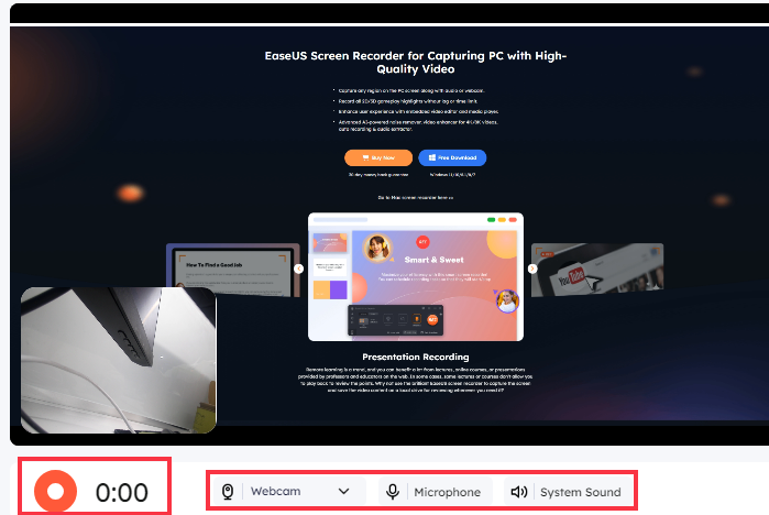 easeus online recorder