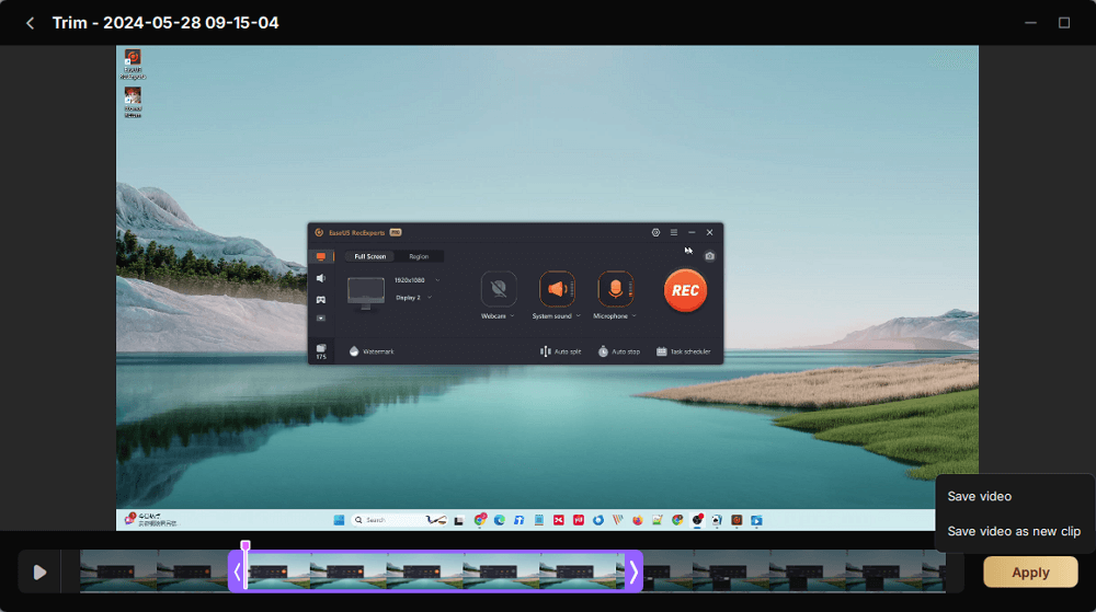 Trim video files