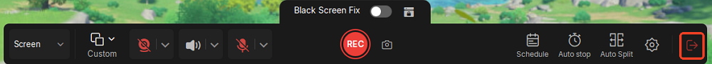 exit screenshot