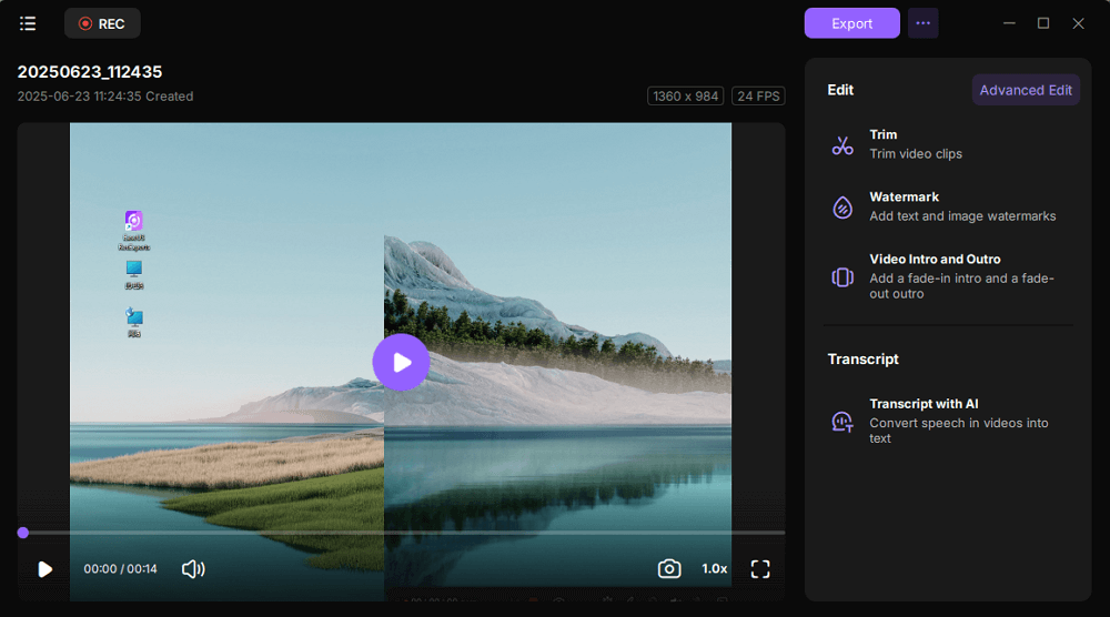 View Audio Recordings