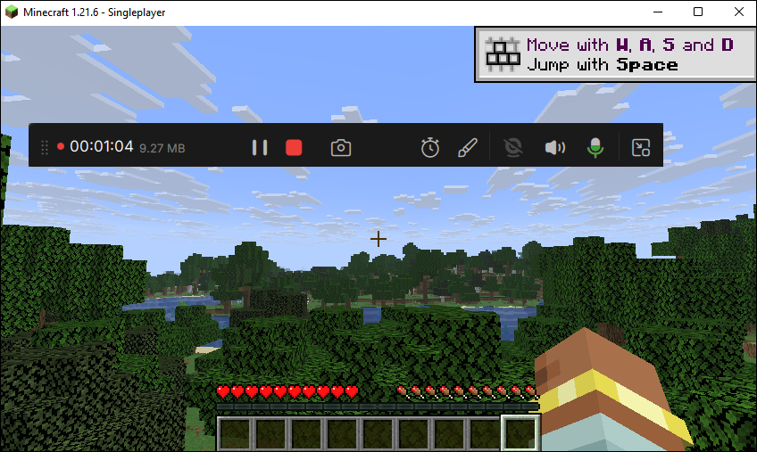 recexperts game recording task bar