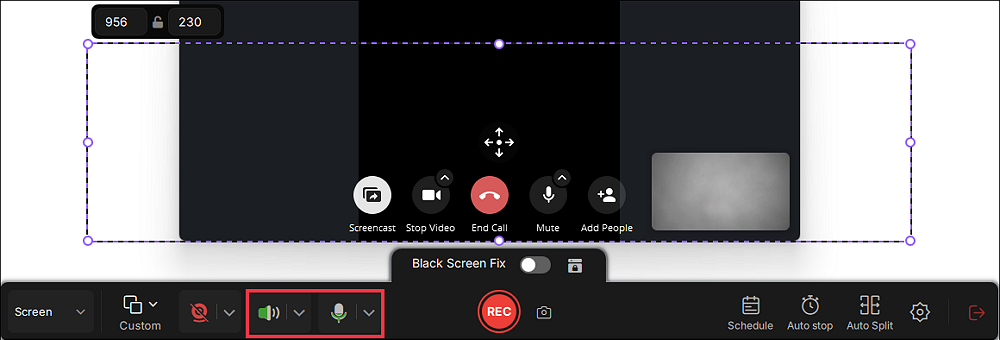 record system sound and mic