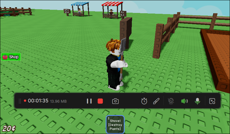start recording gameplay