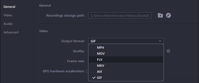 audio or video setting for zoom meeting