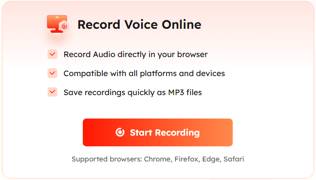 easeus online audio recorder