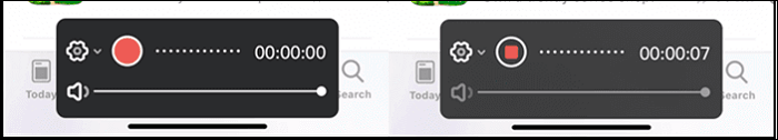 기록 iOS 기록 시작
