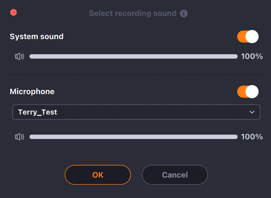 select audio source