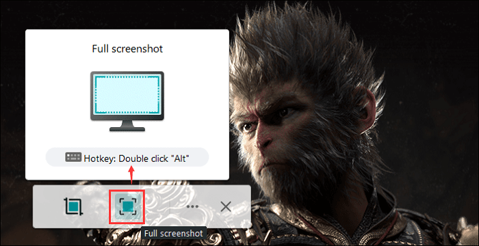 easeus screenshot full screenshot