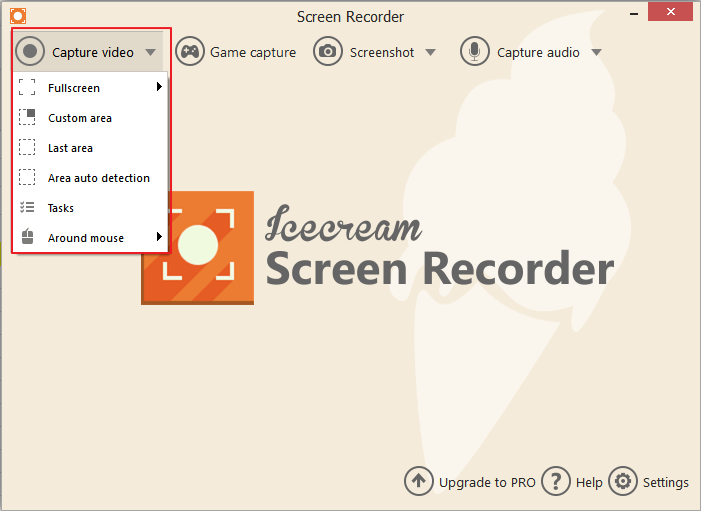 Open Recorder Screen de Icecream