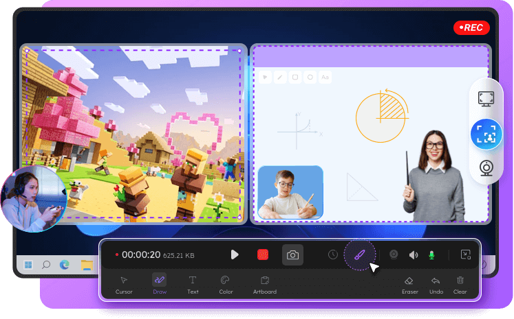 facecam screen recorder